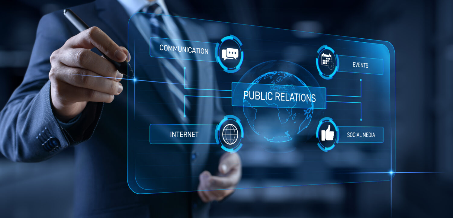 La gestion des relations publiques : travail avec les médias, production de documents et organisation d’événements